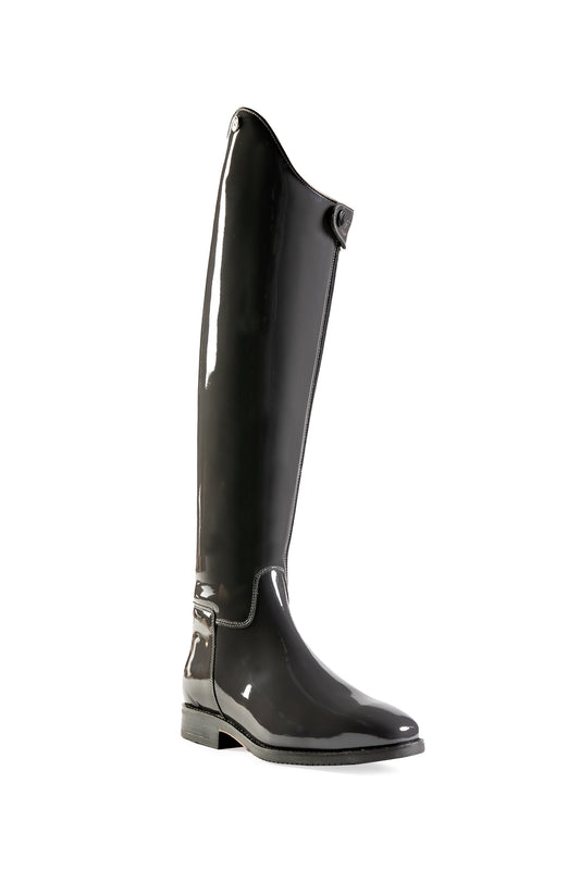 AACHEN GREY PATENT with sheep skin TBM