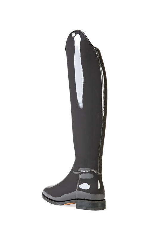 AACHEN GREY PATENT with sheep skin TBM