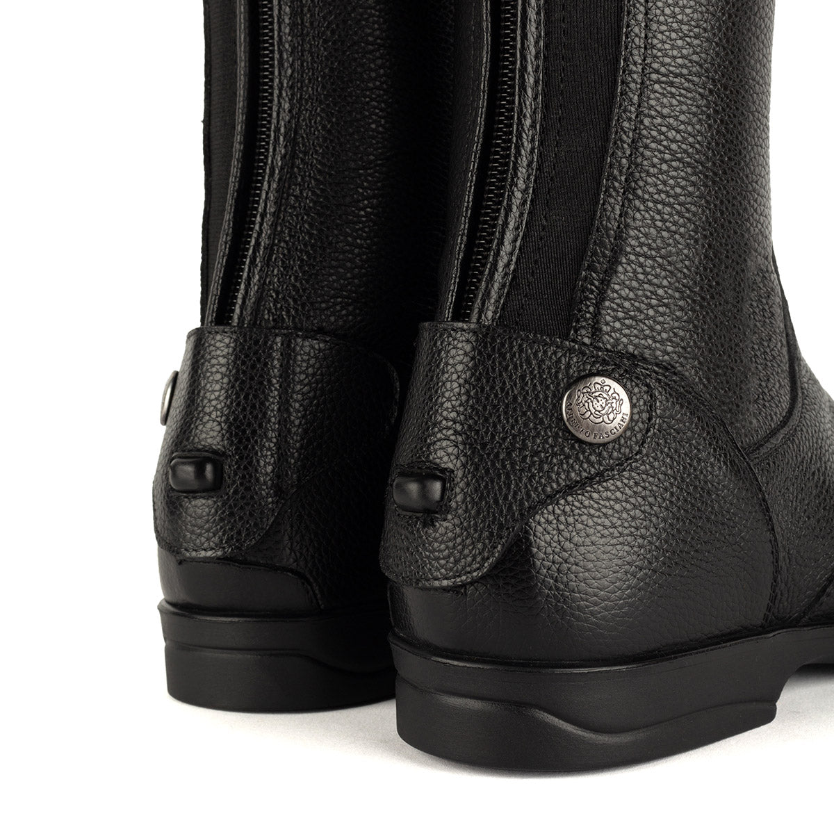 Oficerki skokowe Alberto Fasciani SIENA PEGASO BLACK