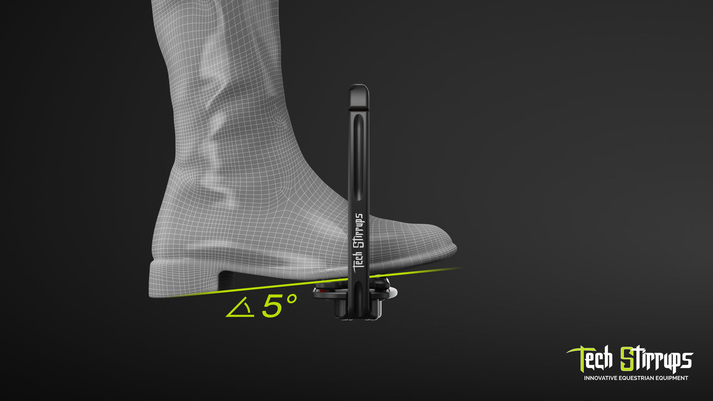 STRZEMIONA JEŹDZIECKIE TECH STIRRUPS Z AMORTYZACJĄ VENICE PLUS EVO