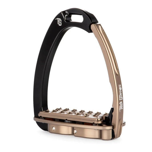 STRZEMIONA JEŹDZIECKIE Z AMORTYZACJĄ-TECH STIRRUPS VENICE PLUS EVO DOUBLE